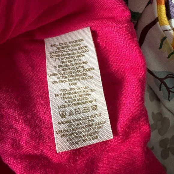 Free People Fit and Flair Pink Lace Dress - Picture 7 of 7